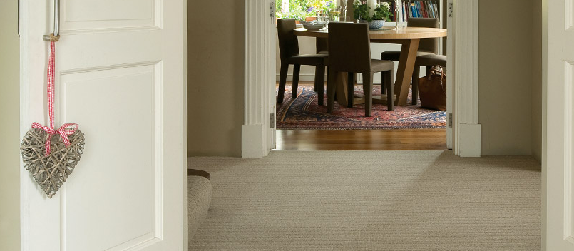 sand coloured living room carpet