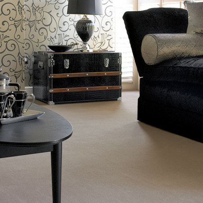 cream wool mix stain resistant carpet