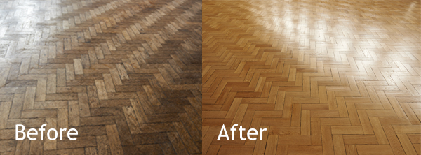 Sanding parkay deals wood floors